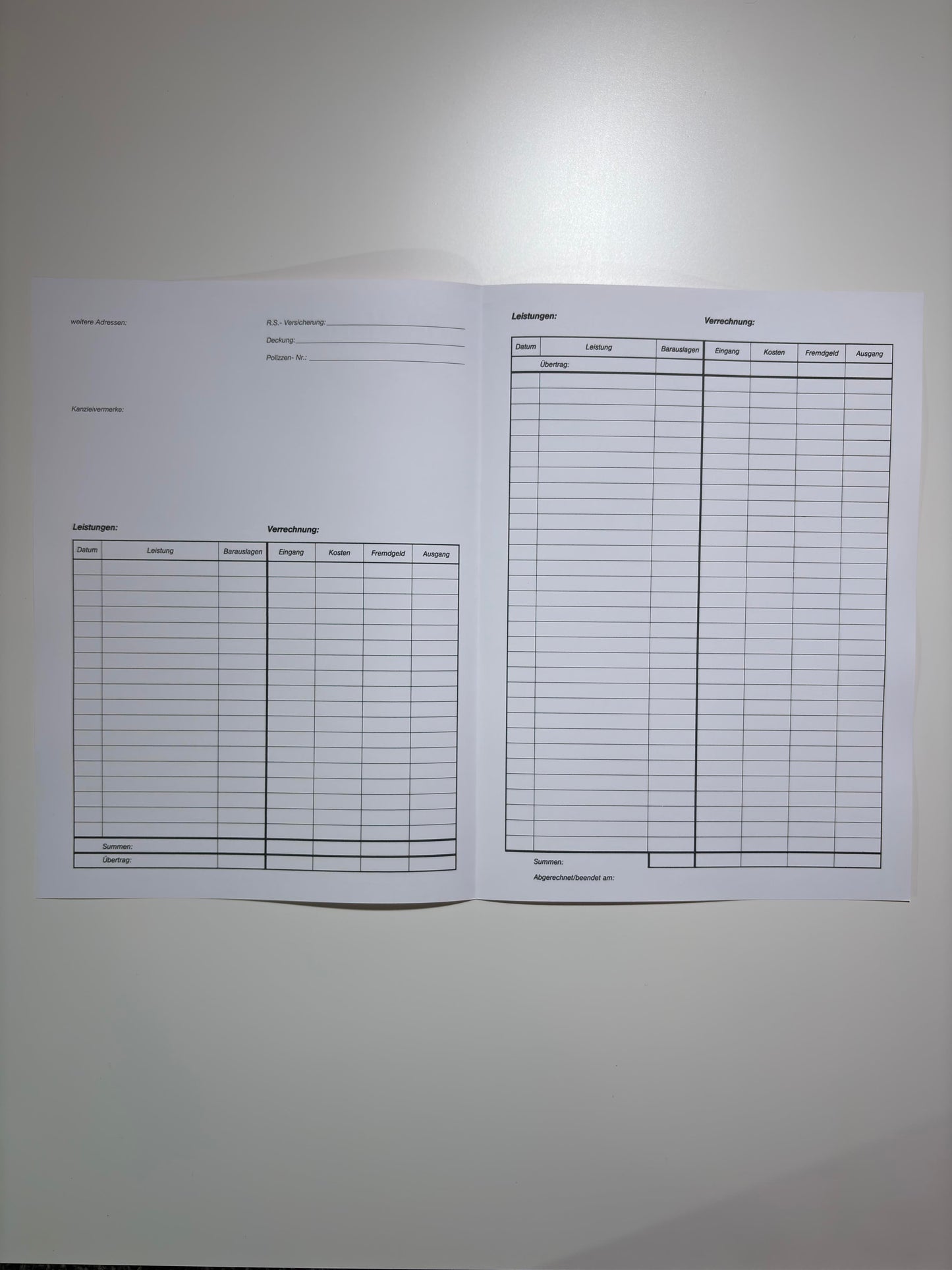 Handakten-Umschläge - 200 Stück je Verpackungseinheit